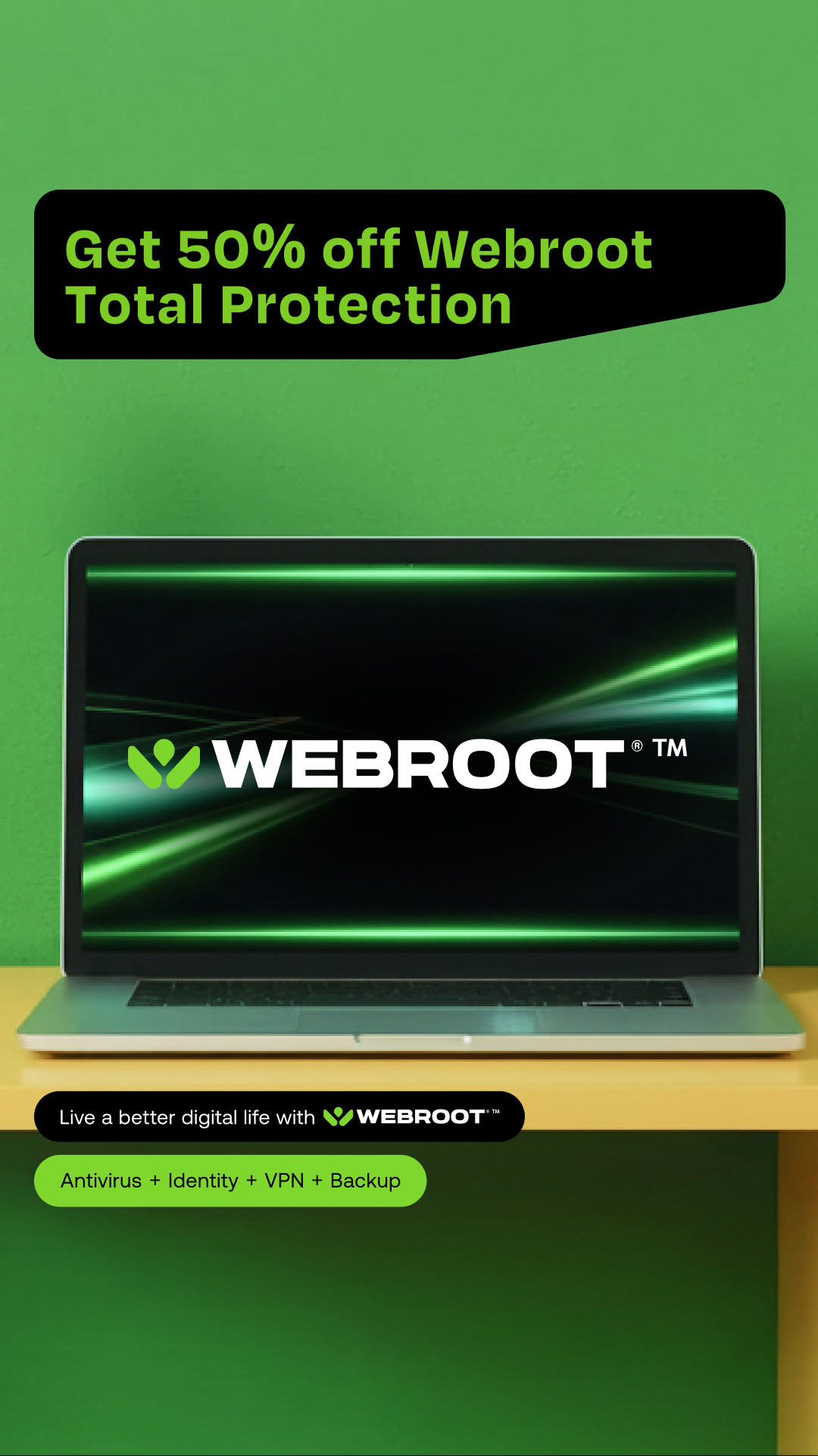 Webroot Facebook ad