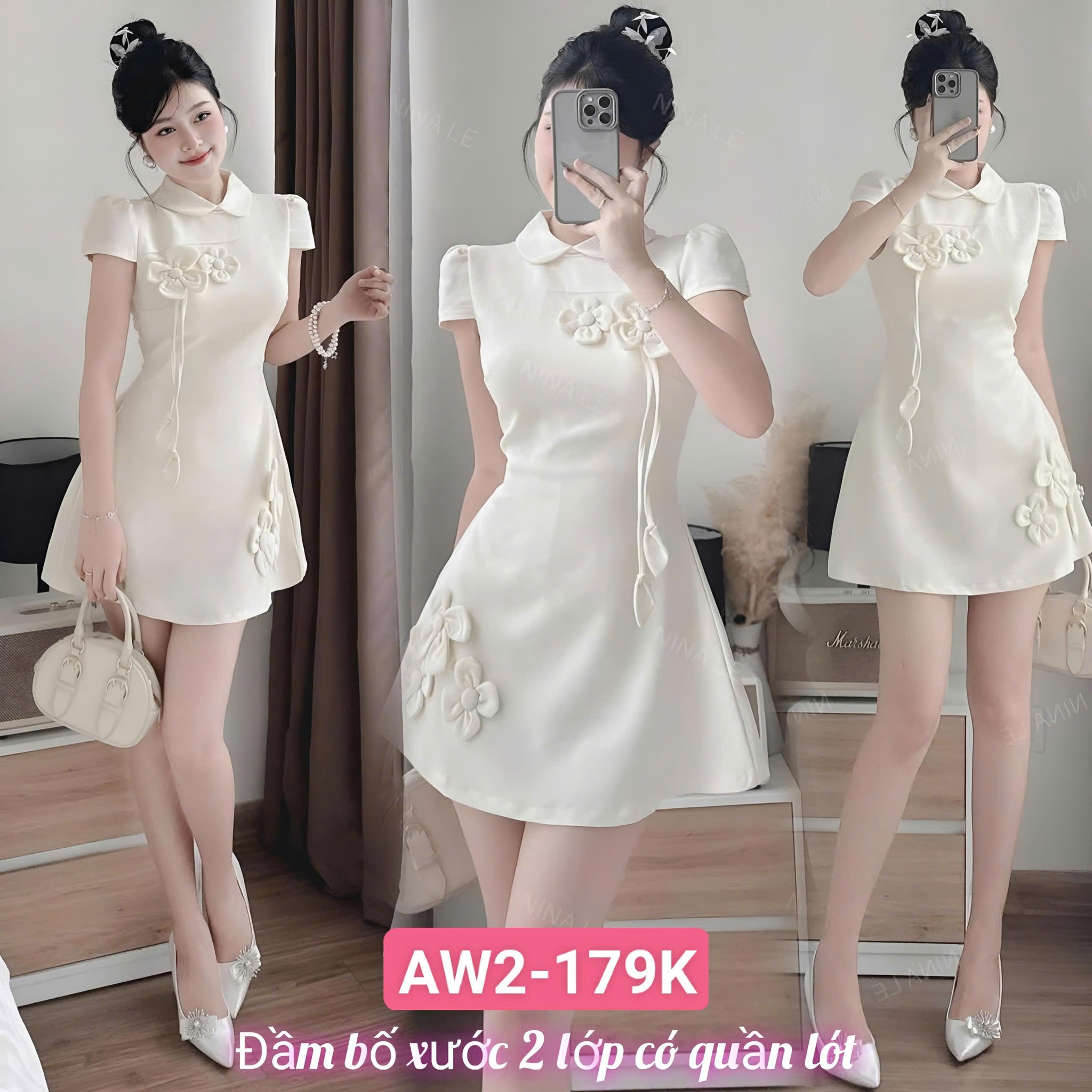 ANGEL MAXI Facebook ad: Đi làm thanh lịch, đi chơi ngọt ngào…