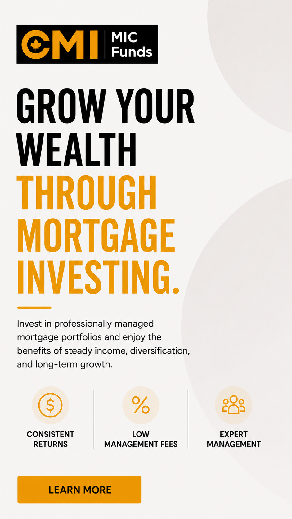 CMI Mortgage Investments Facebook ad