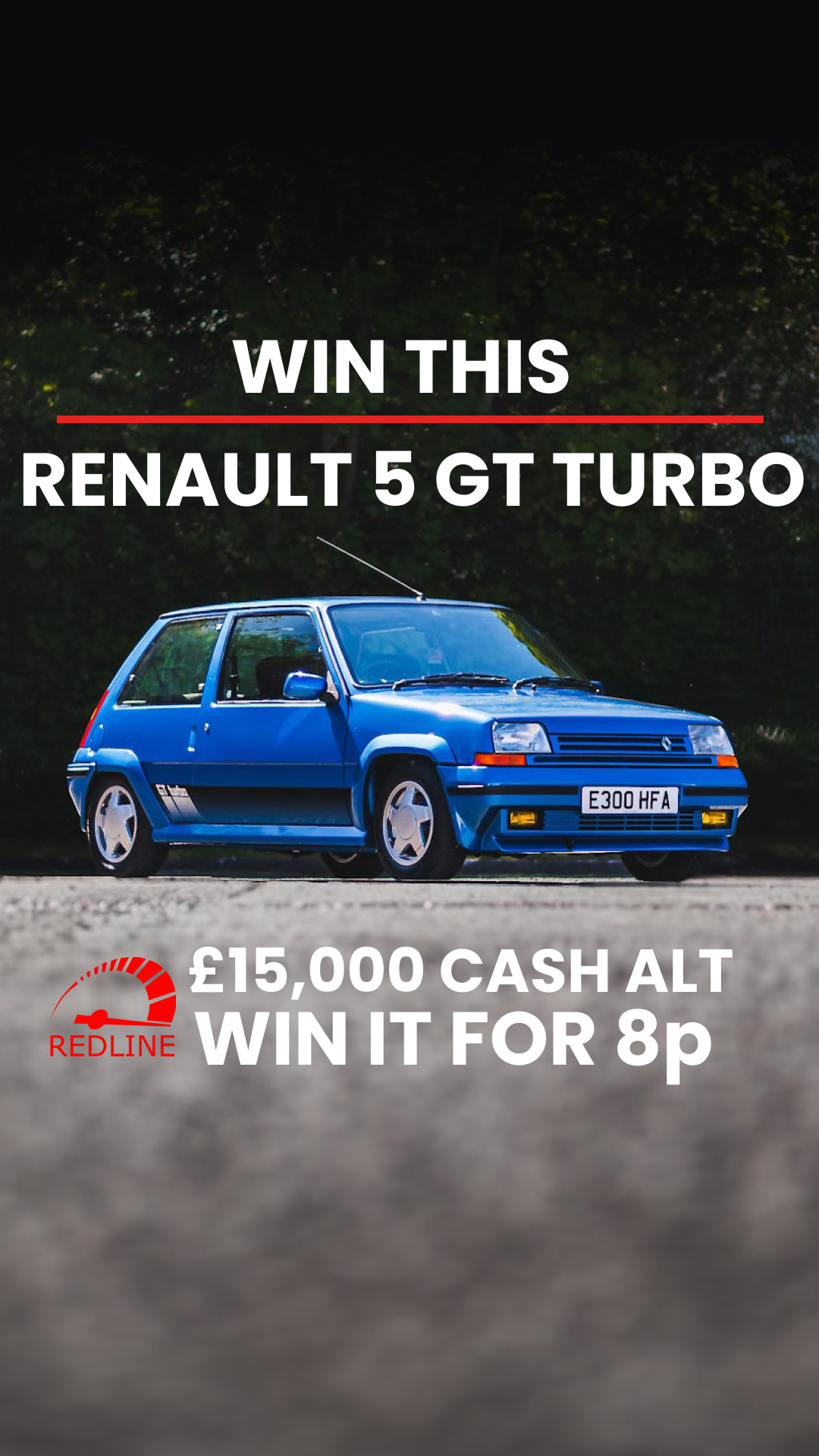 Redline Competitions Facebook ad