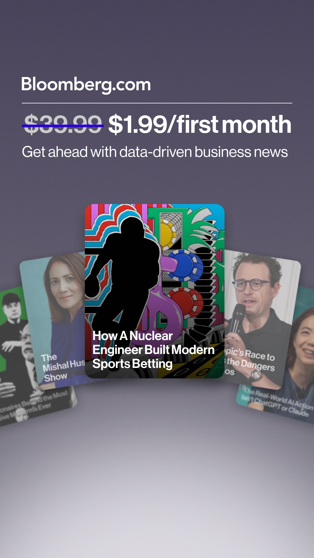 Bloomberg Facebook ad