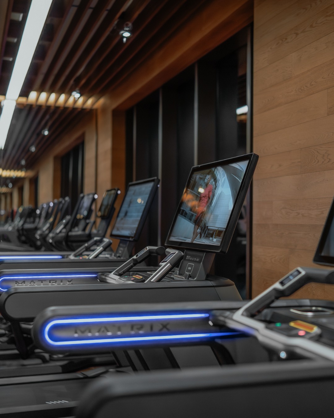 Matrix Fitness Facebook ad: Where wellness meets destination.