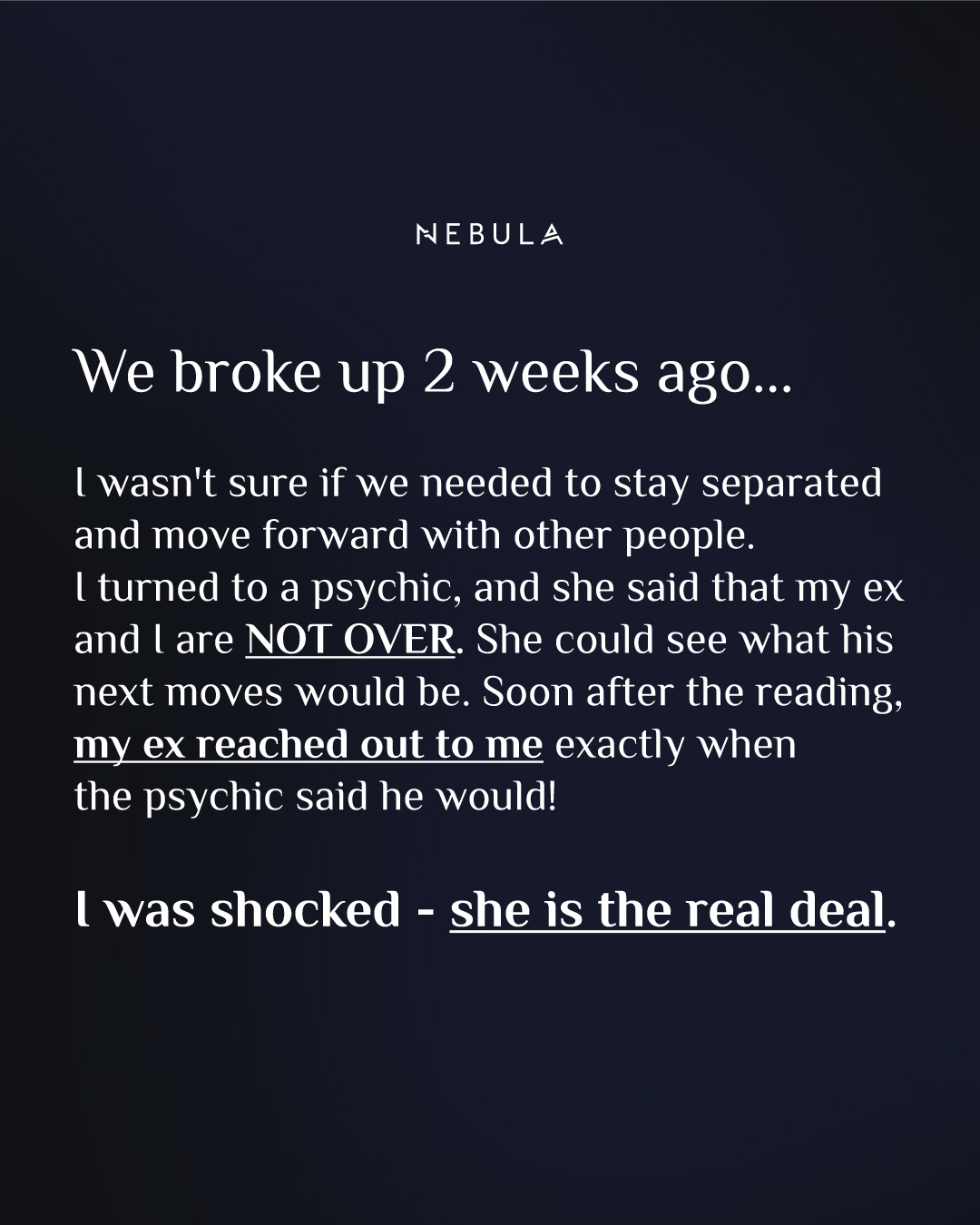 Your Relationship Advisor Facebook ad