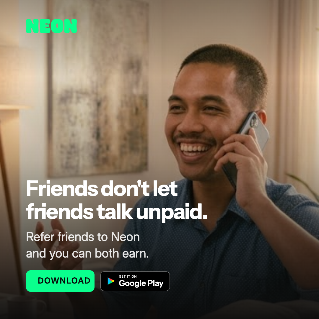 Neon Mobile Facebook ad