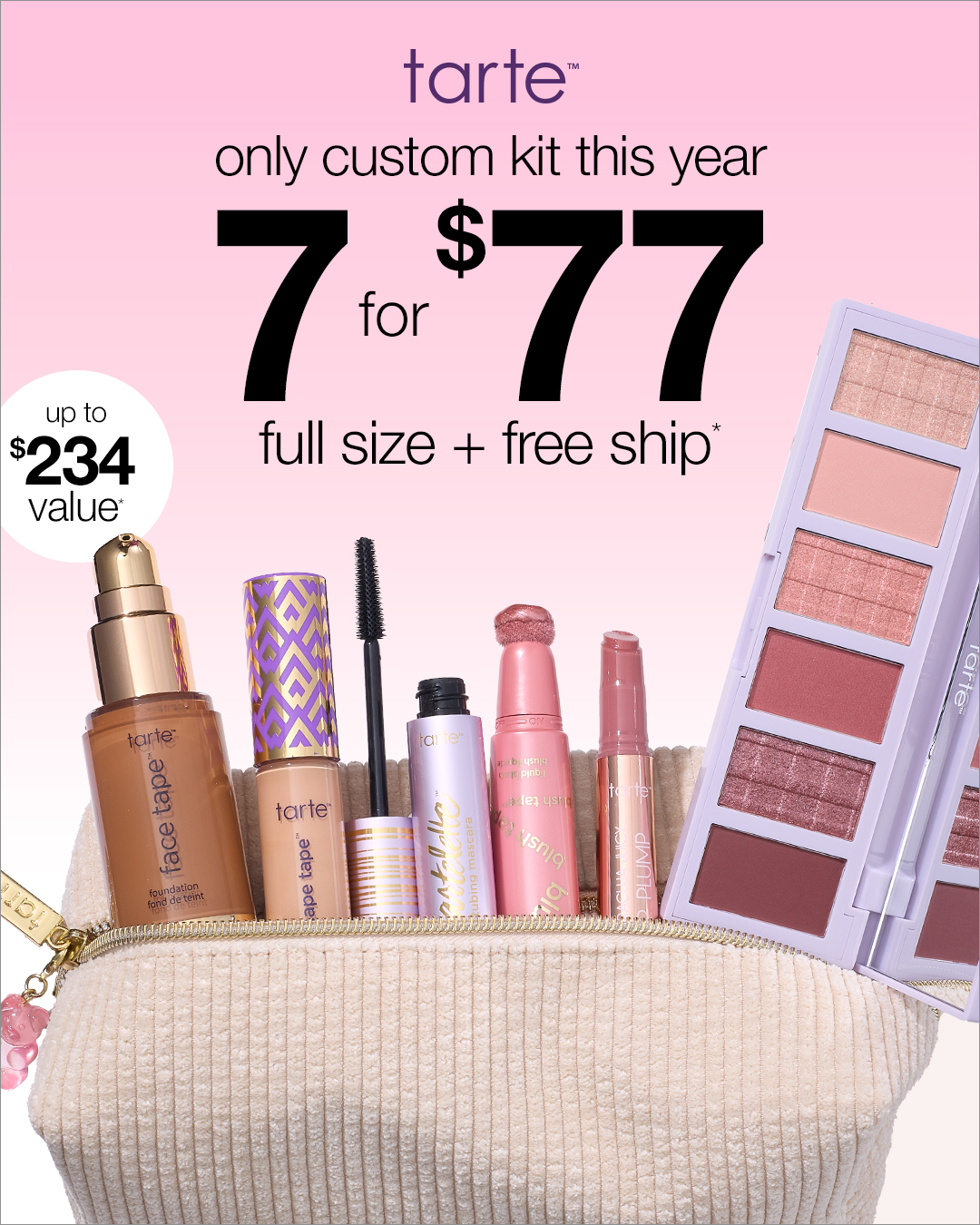 tarte cosmetics Facebook ad