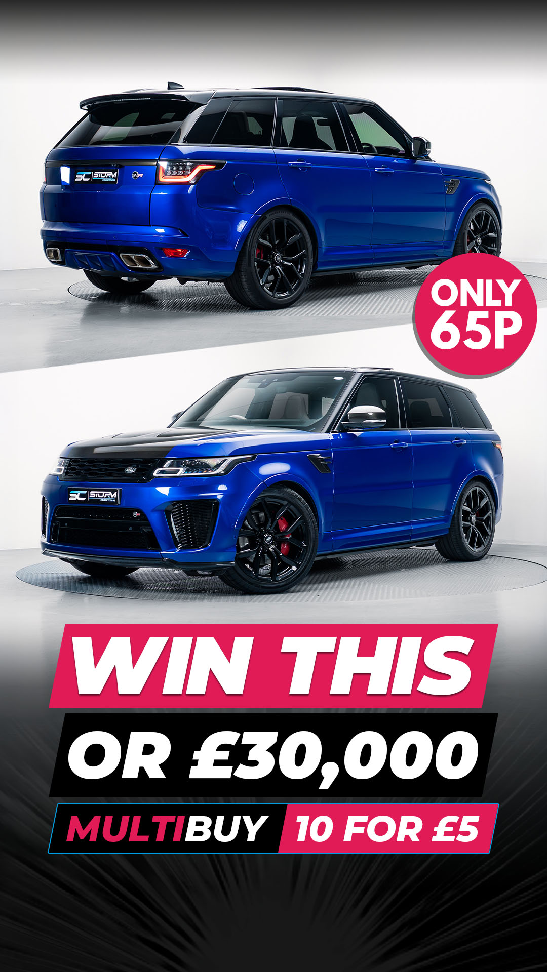 Storm Competitions Facebook ad