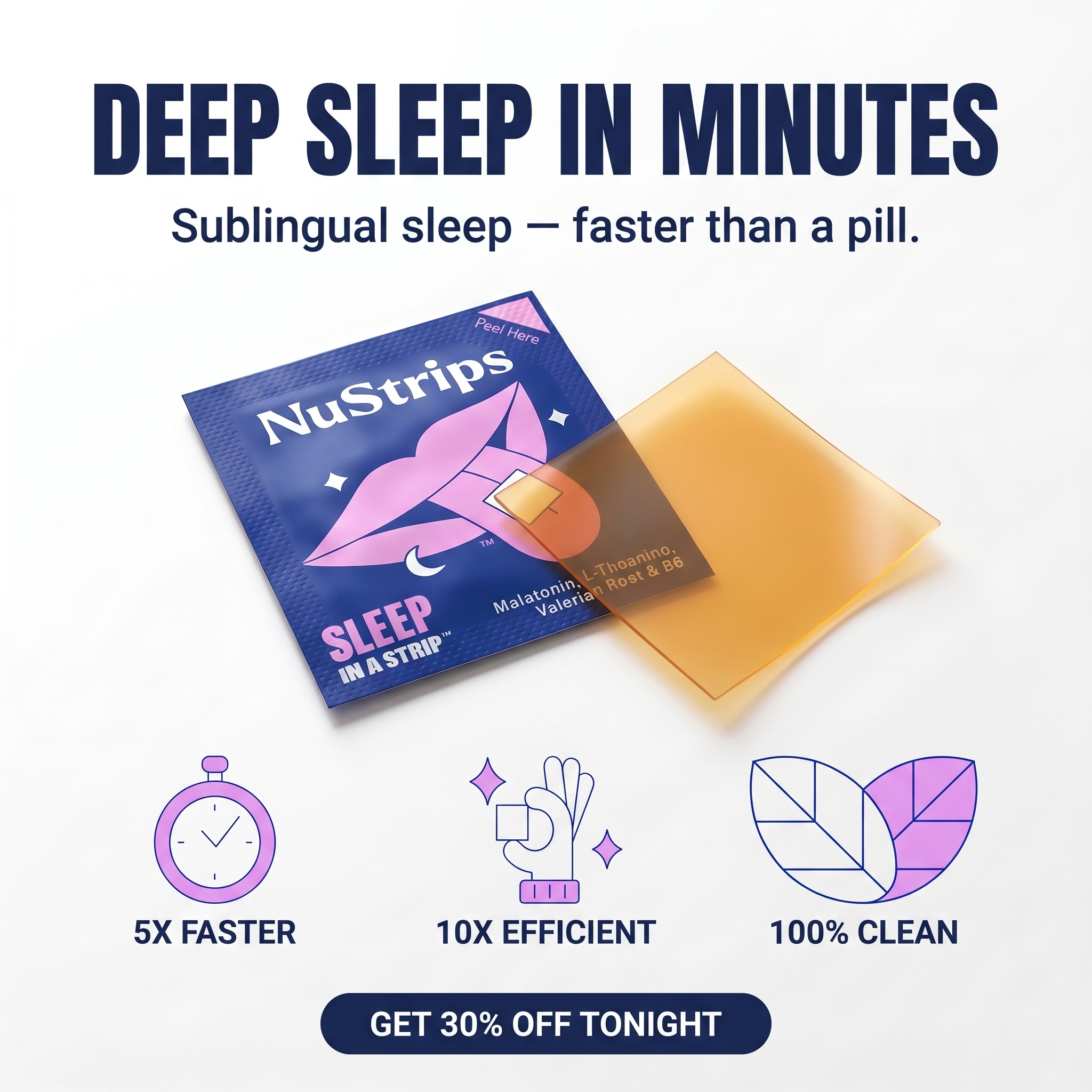 NuStrips Facebook ad