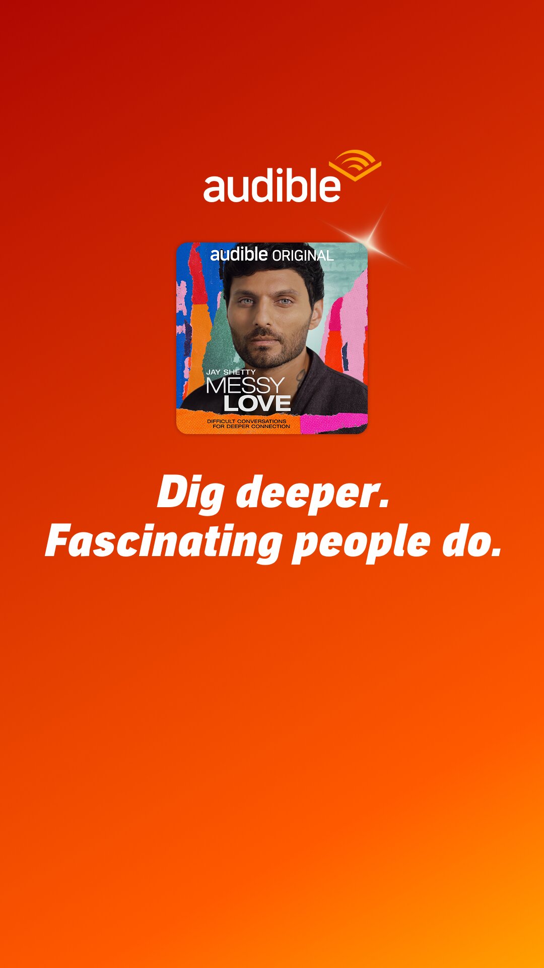 Audible Facebook ad