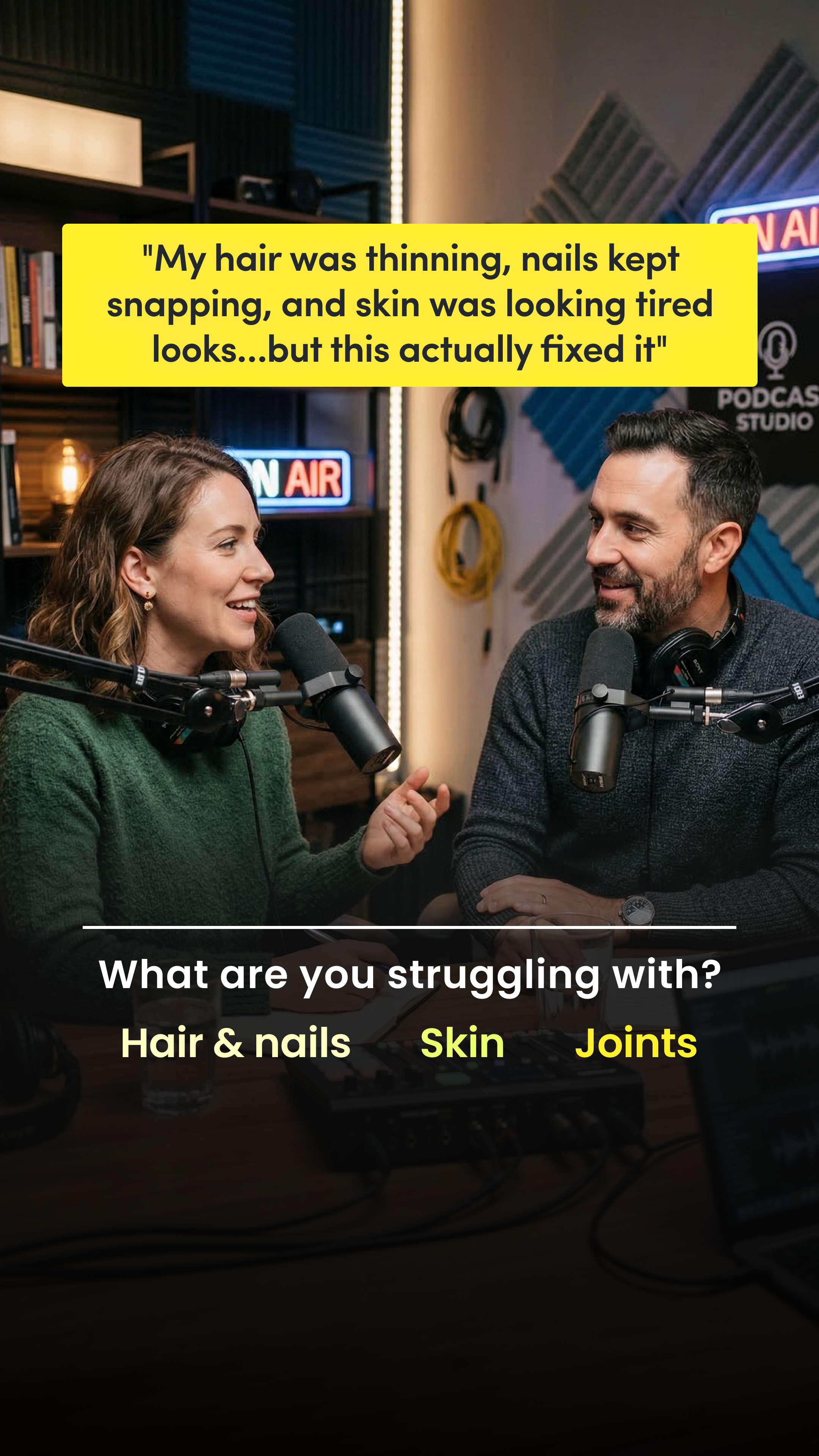 Radiant Over 40 Facebook ad