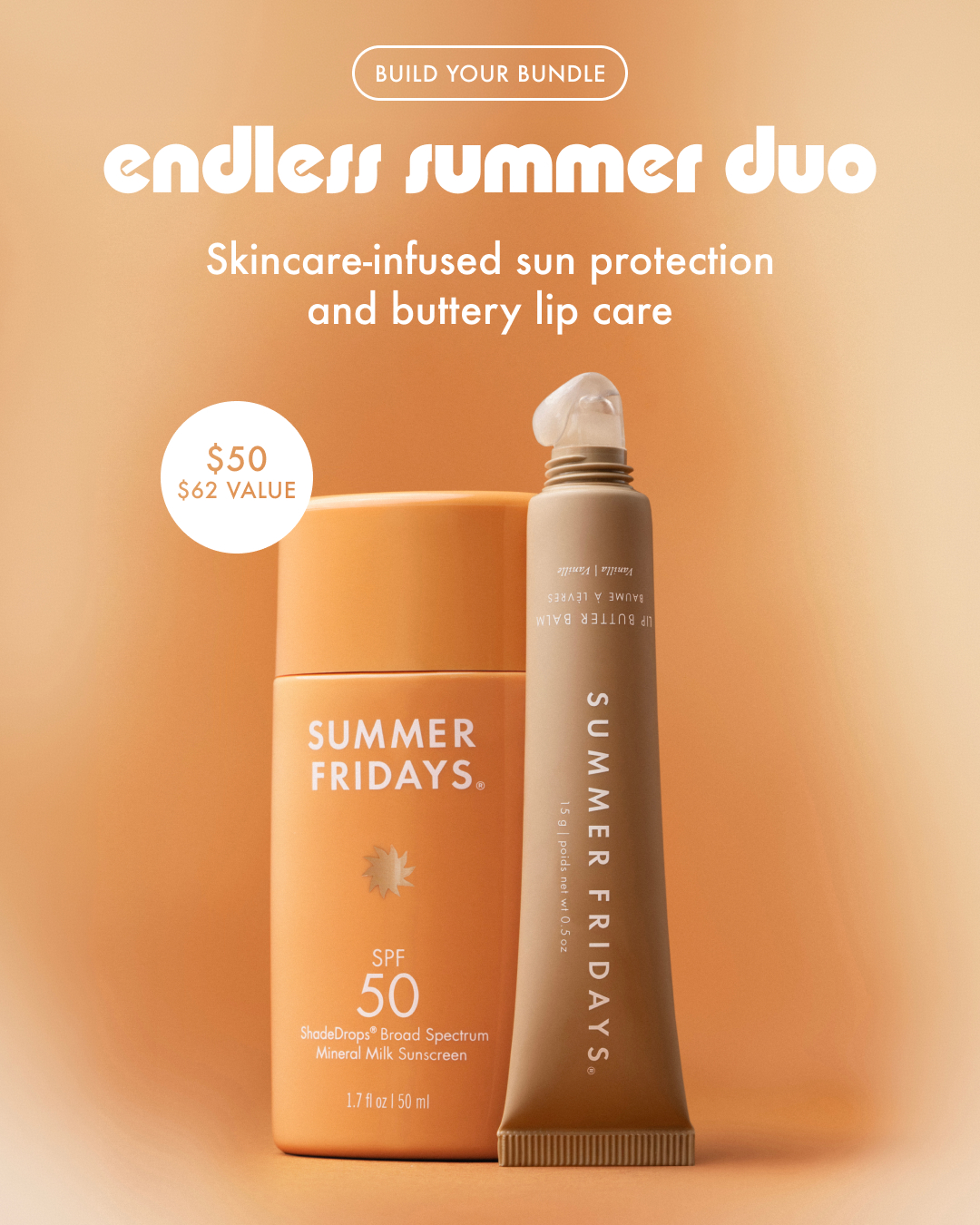 Summer Fridays Facebook ad