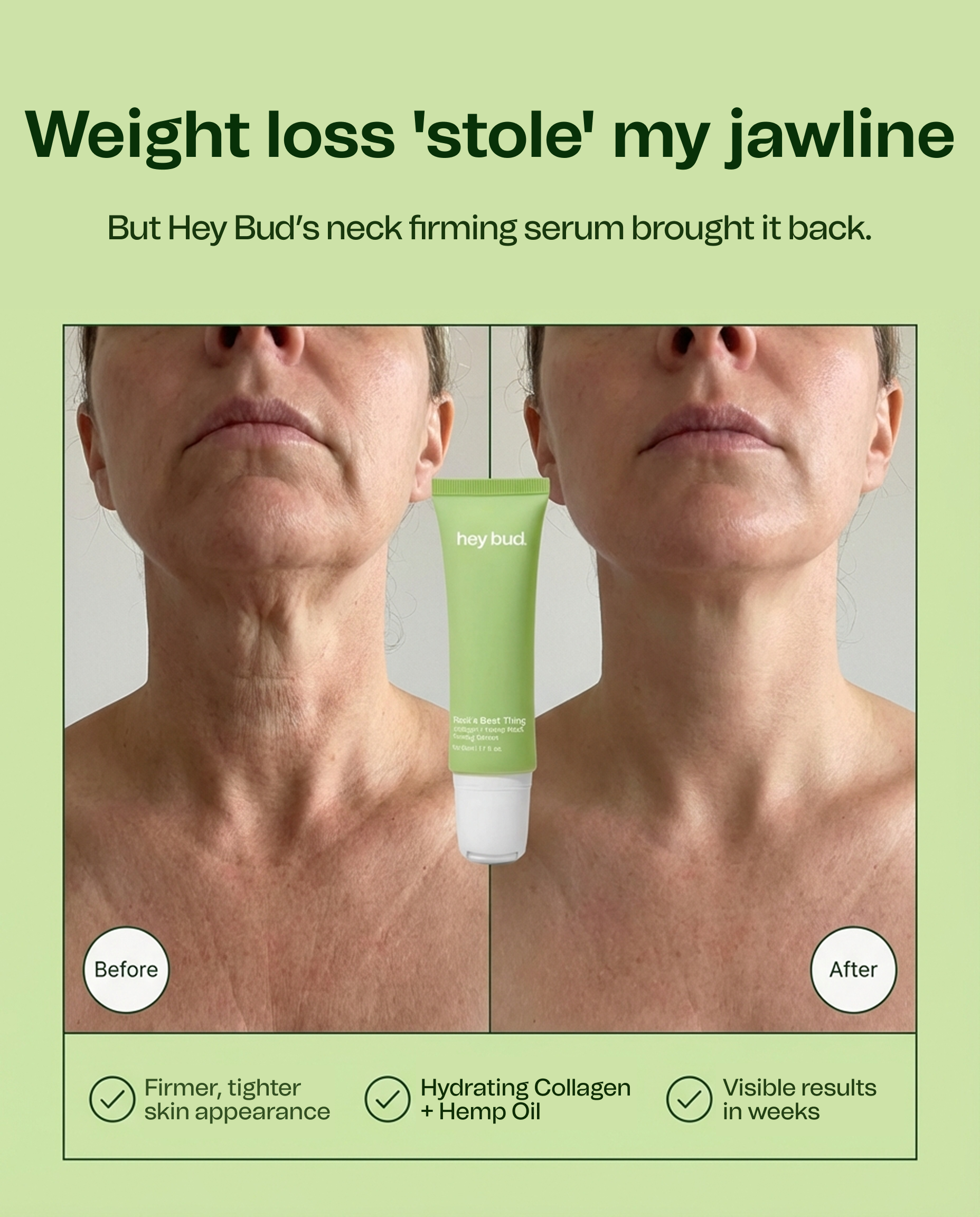 Hey Bud Skincare Facebook ad