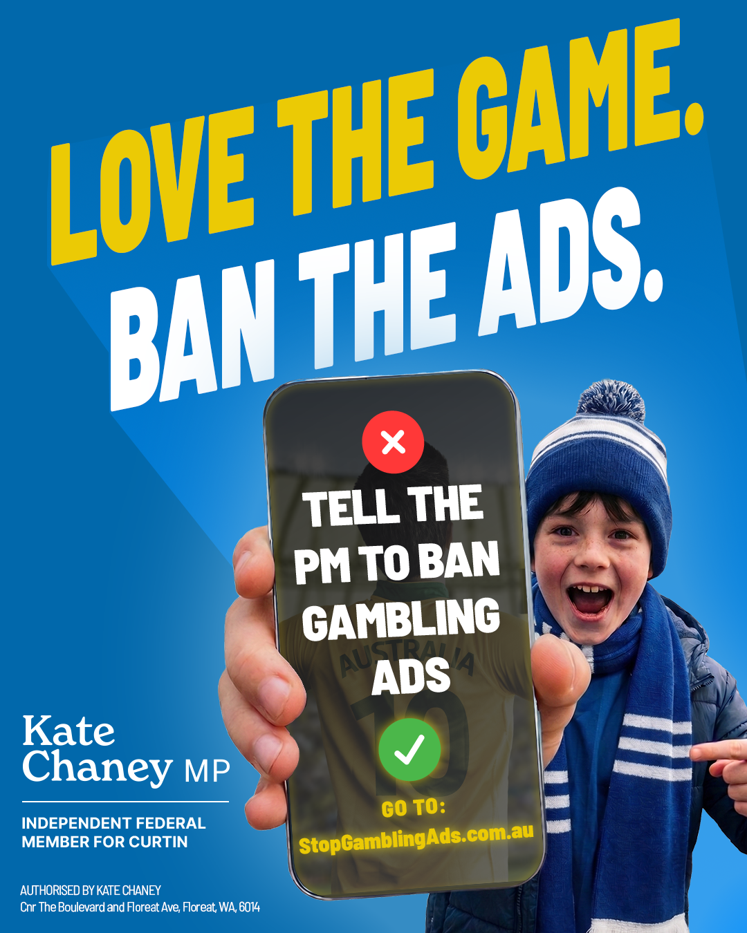 Kate Chaney MP Facebook ad from Jul 18, 2026