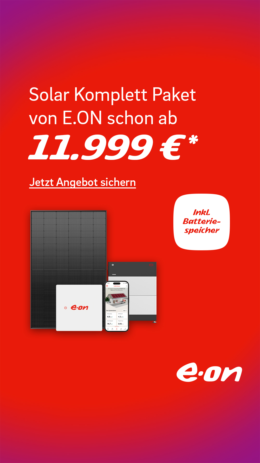 e.on Facebook ad