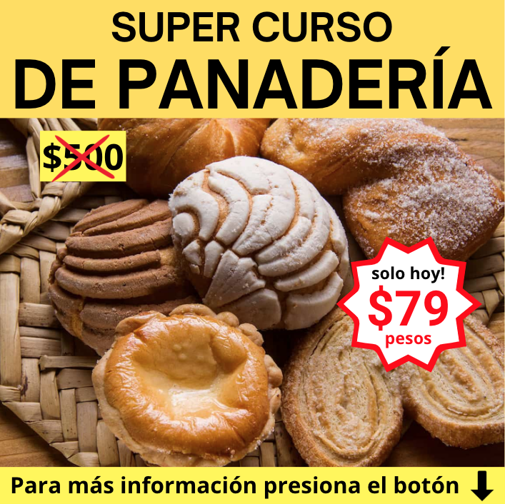 Digital Education - Train yourself Facebook ad: Super curso de panadería