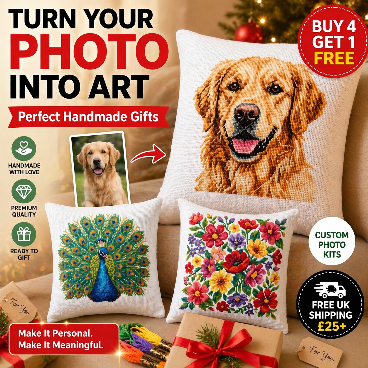Tapestrymarket UK. Facebook ad