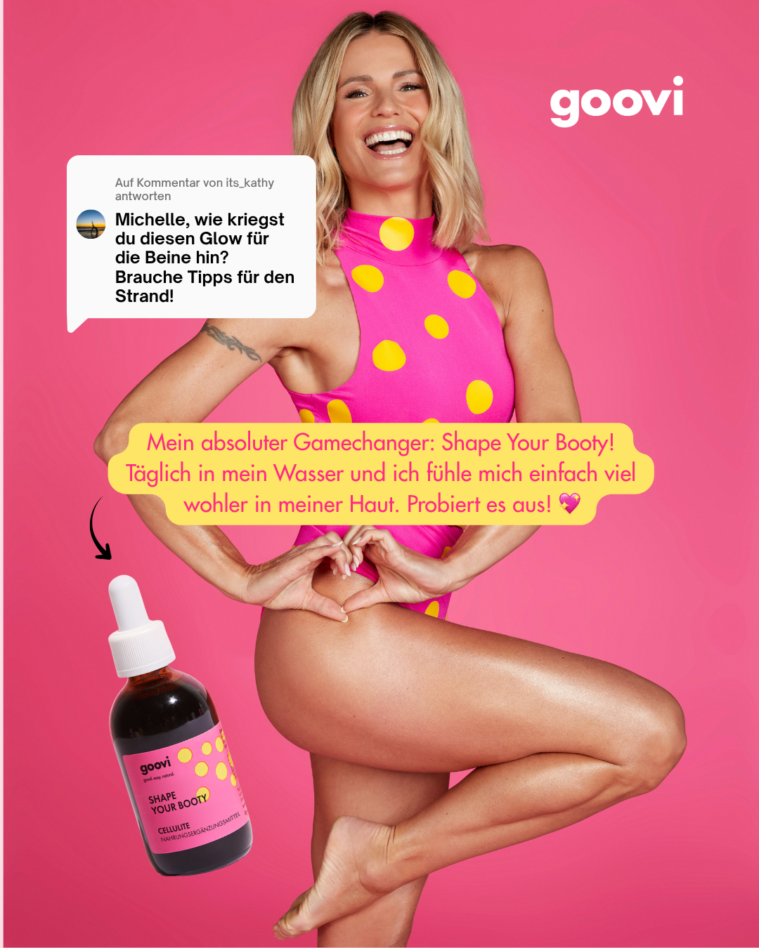 goovi Deutschland Facebook ad: Good. Easy. Natural. Das ist goovi.