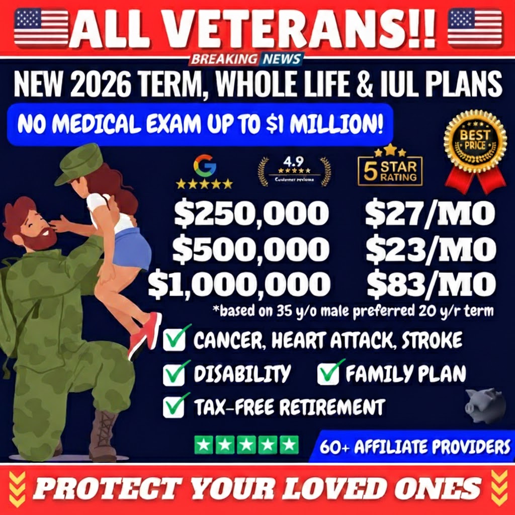 Veterans First Life Facebook ad