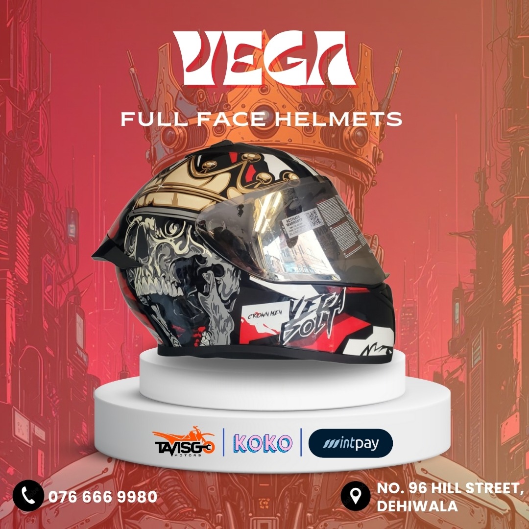 TavisGo Motors Facebook ad: Elevate Your Ride with Vega Full Face Helmets…
