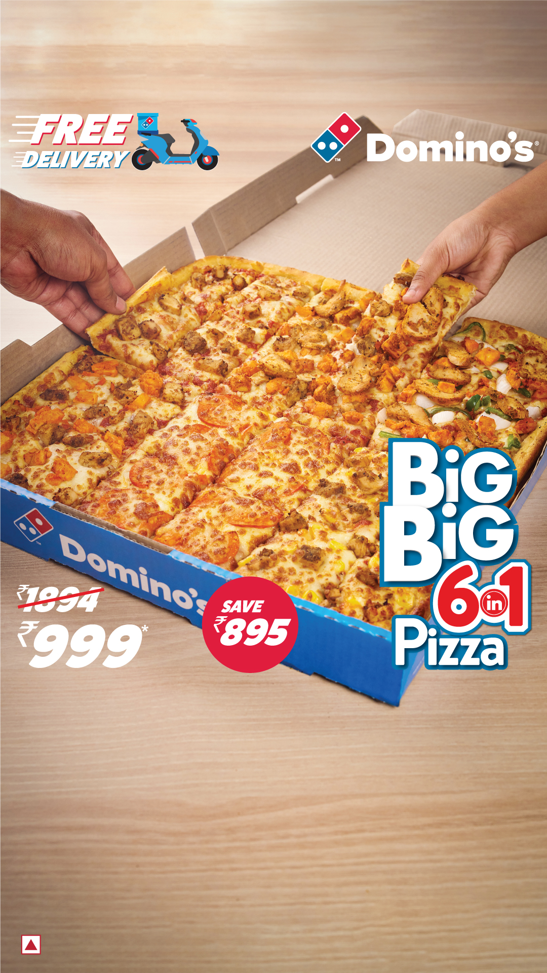 Domino's Pizza India Facebook ad