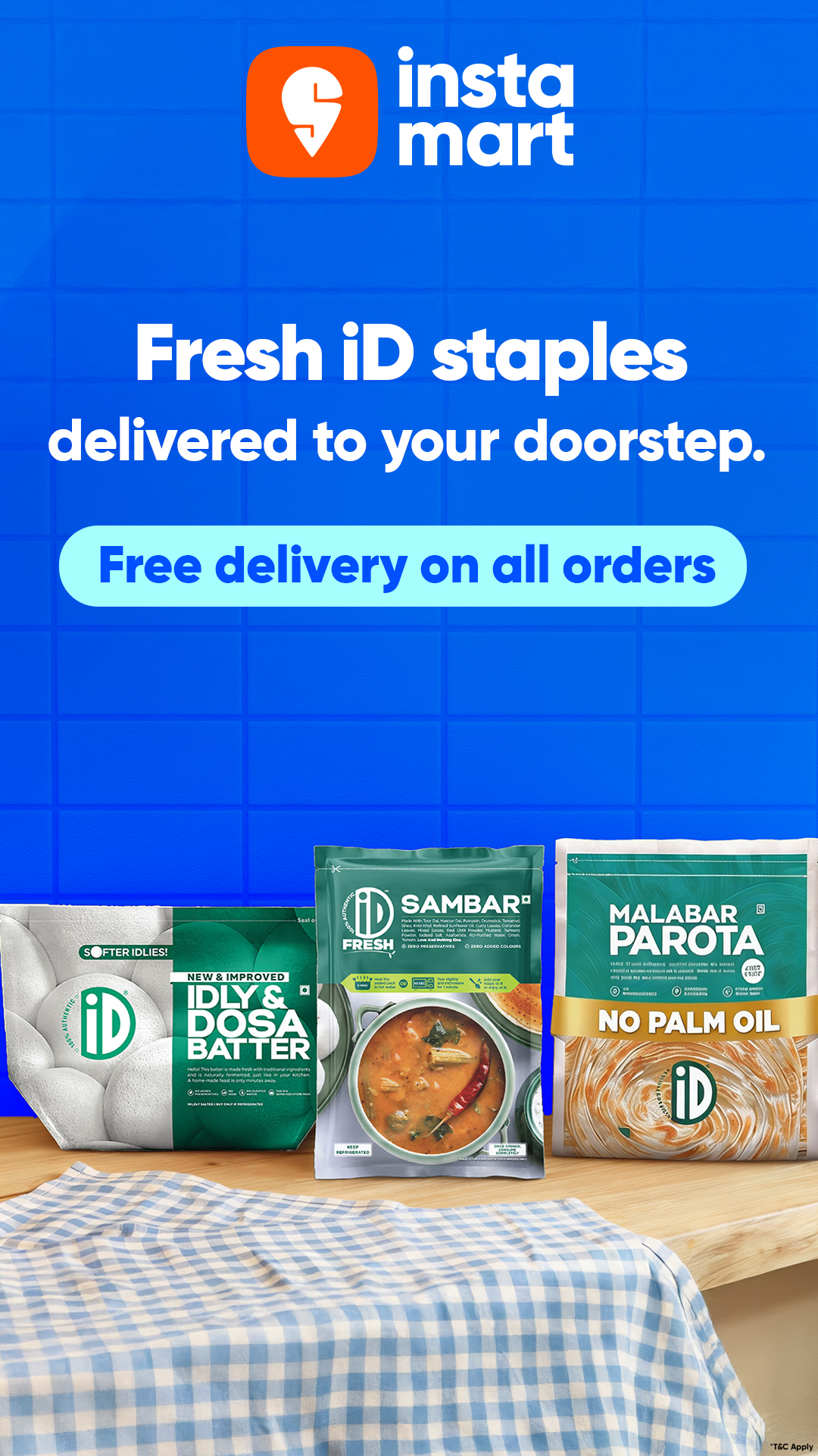 Swiggy Instamart Facebook ad