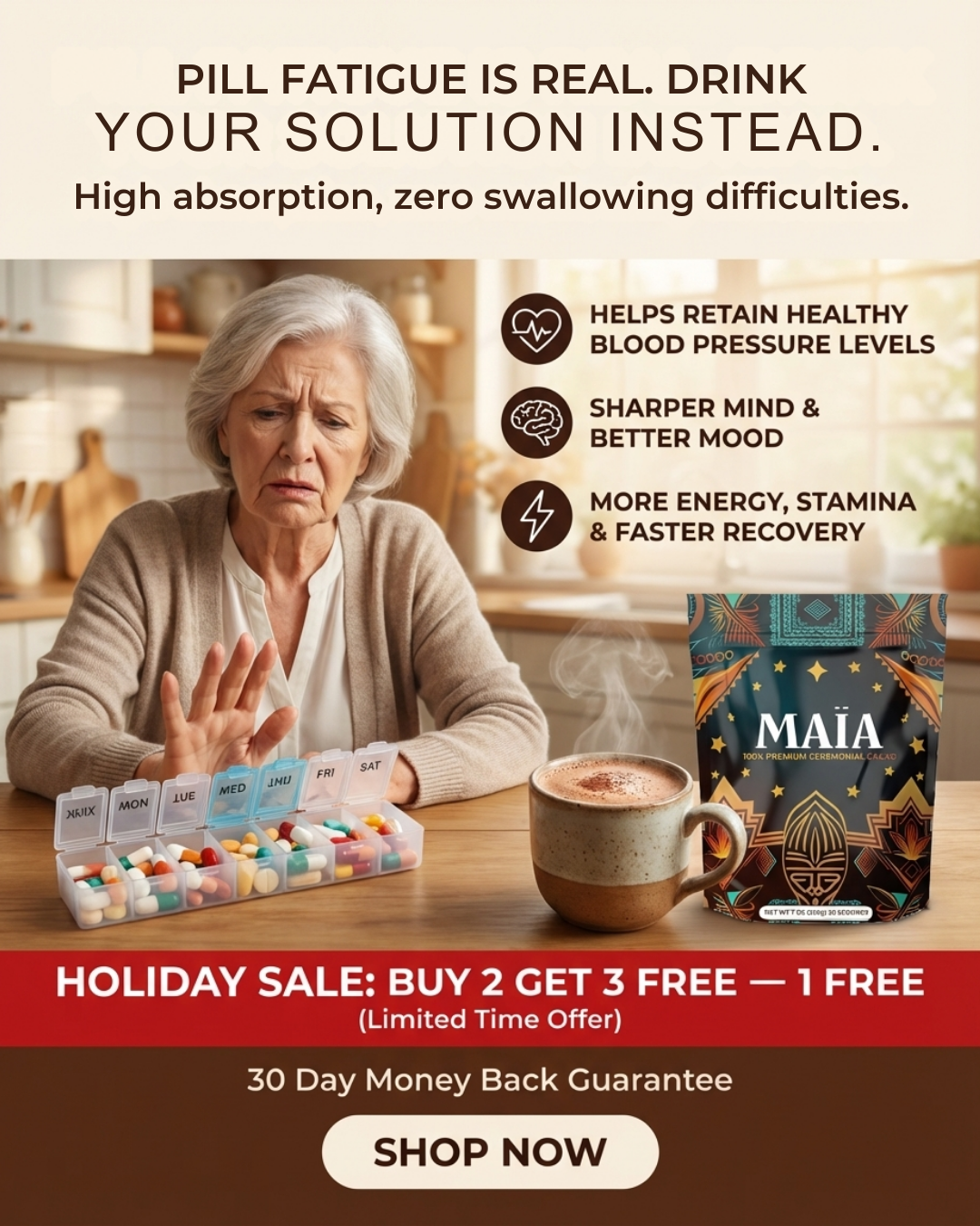 Cacao Research Institute Facebook ad