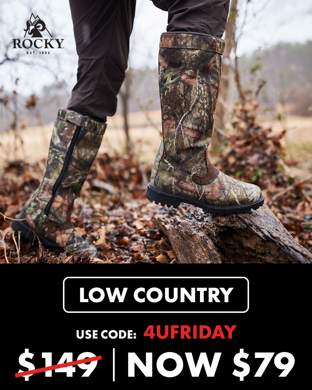 Rocky Boots Facebook ad