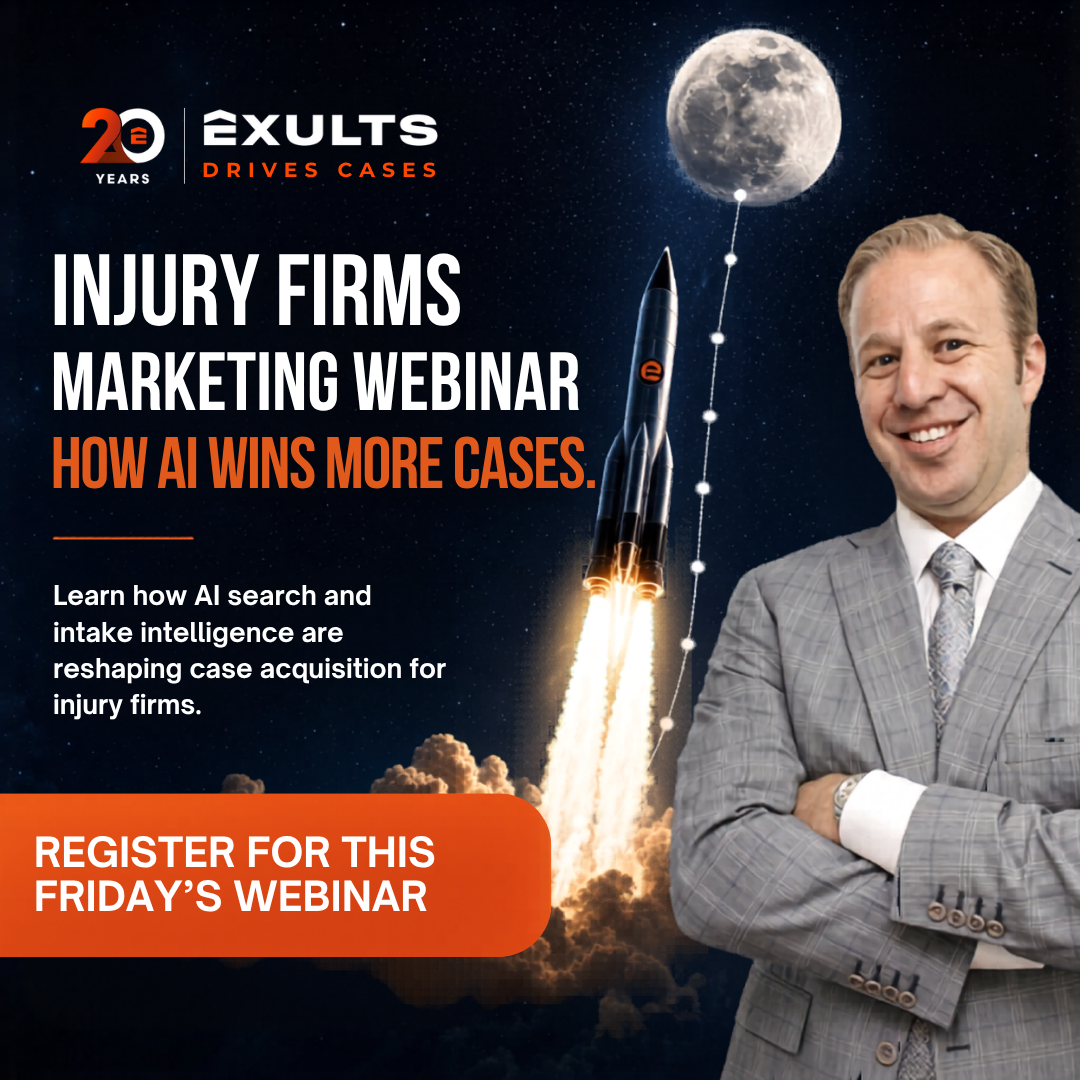 Exults Facebook ad: Register for the Webinar