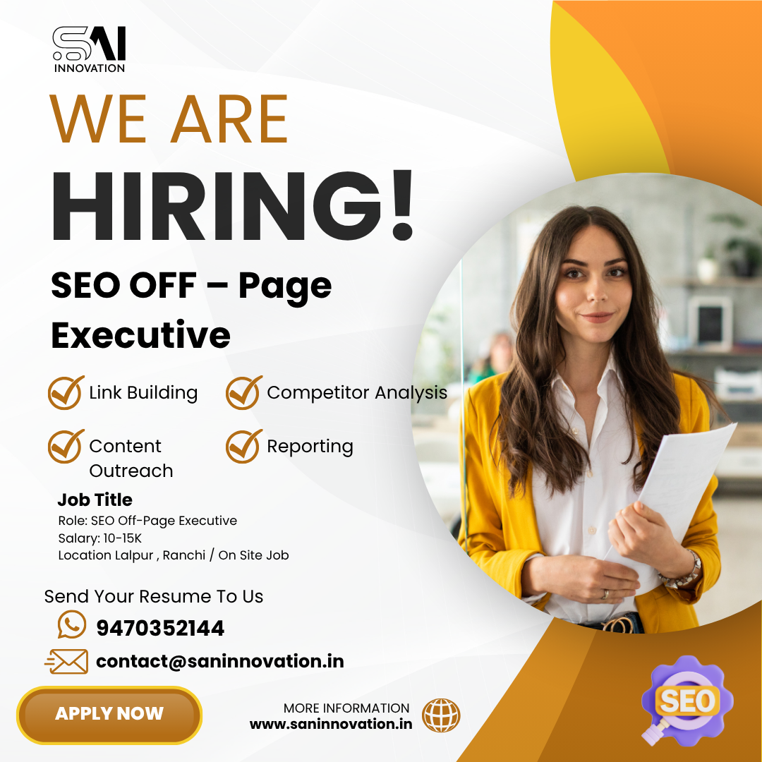 San Innovation Facebook ad: WE ARE HIRING!