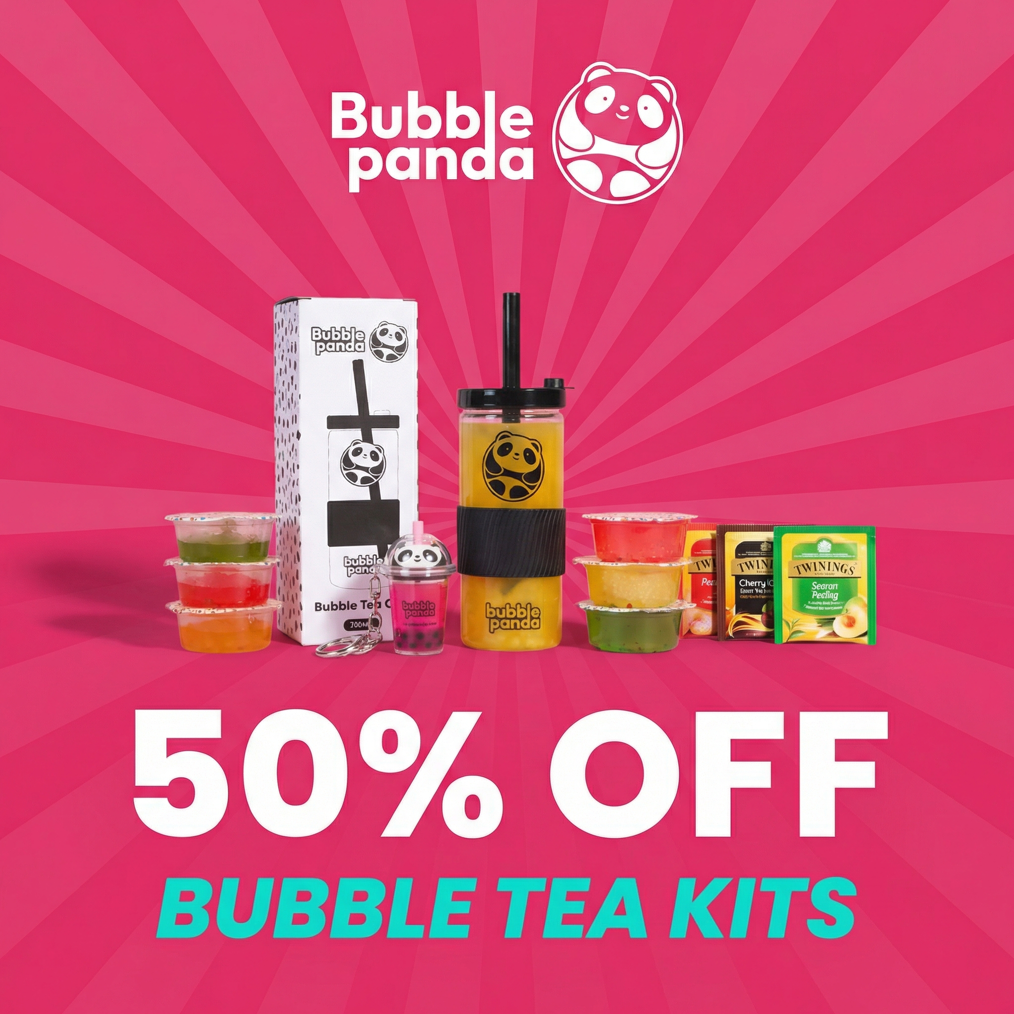 Bubble Panda Facebook ad