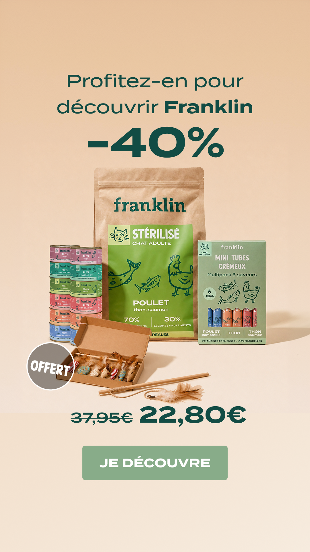 Franklin Pet Food Facebook ad