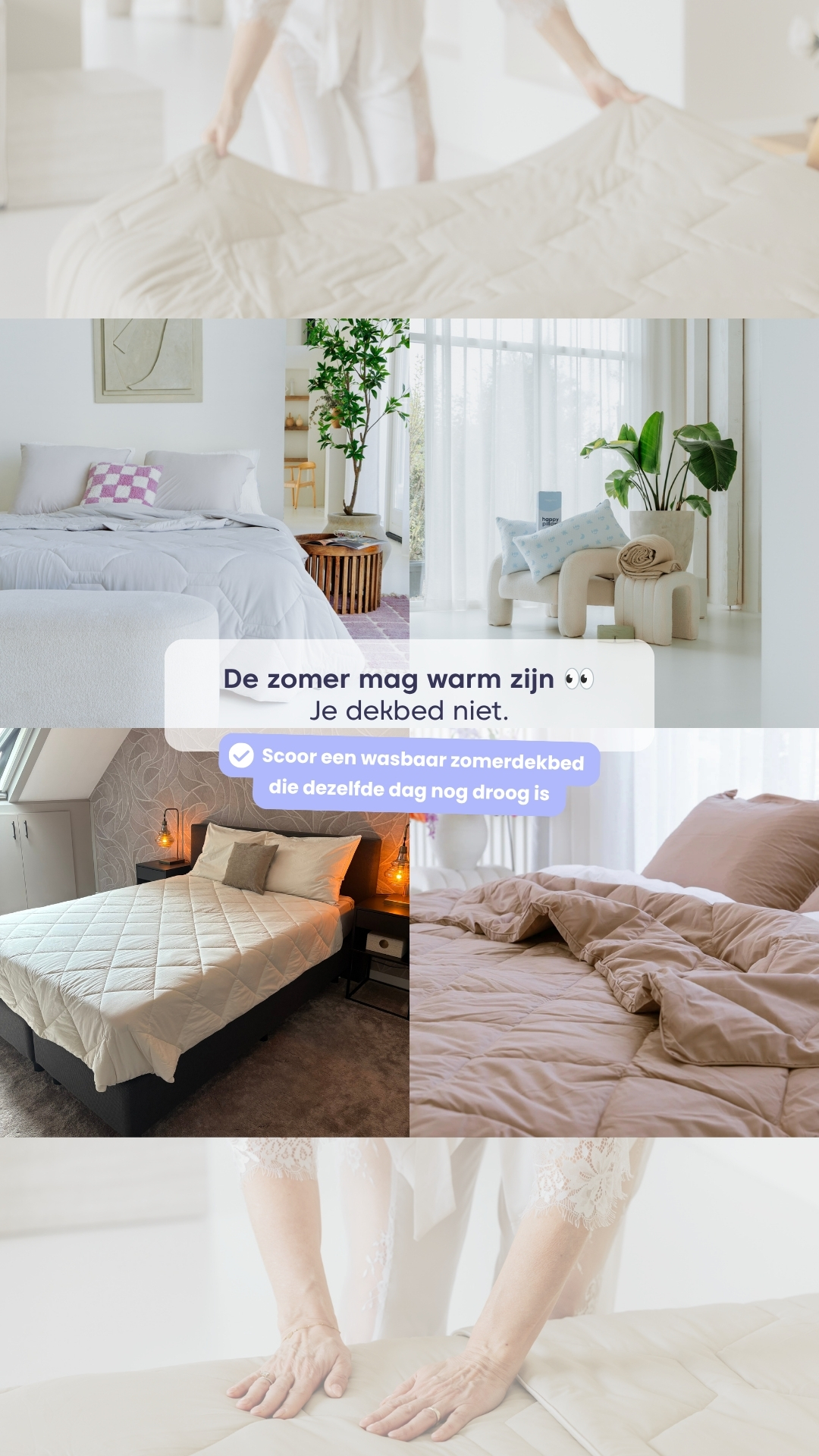 HappyBed Facebook ad