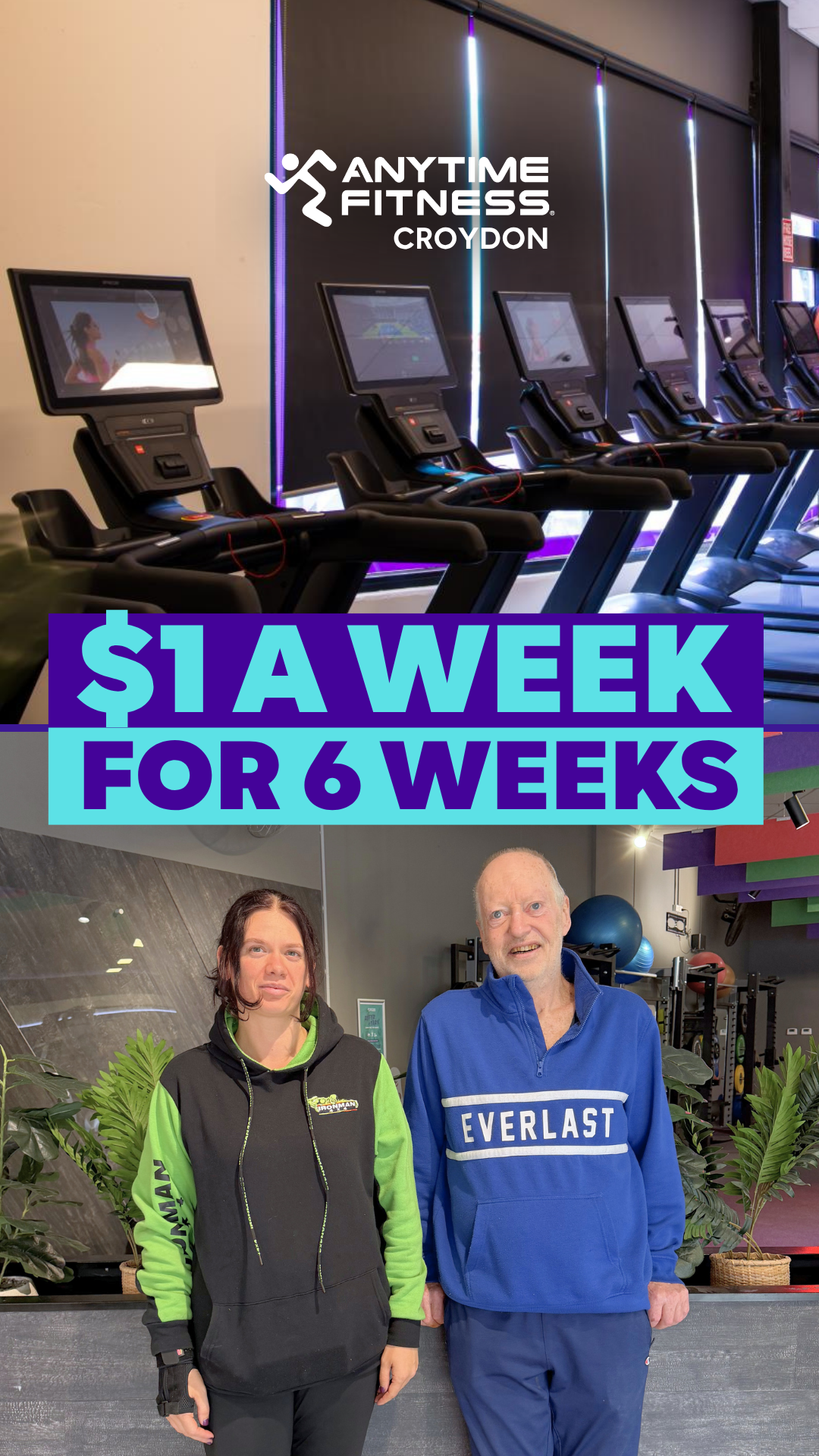 Anytime Fitness Facebook ad