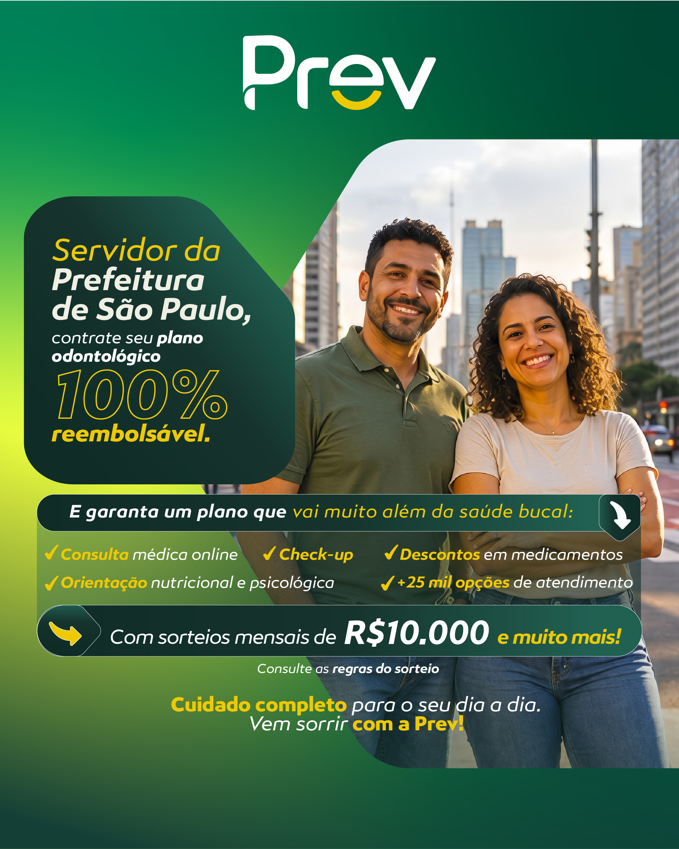 Prevident Assistência Odontológica Facebook ad: Servidor da Prefeitura de São Paulo?
