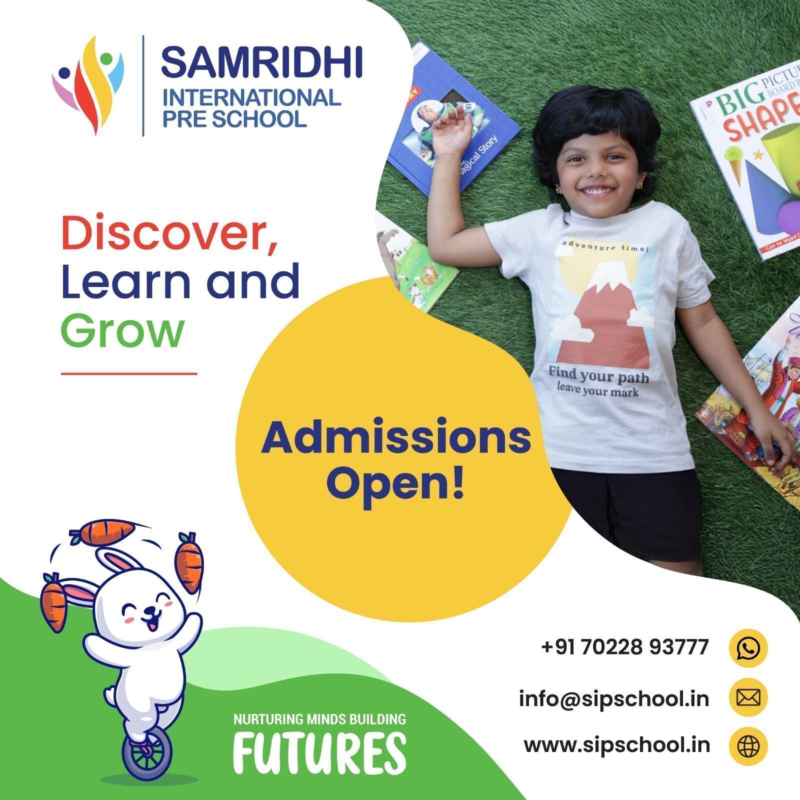 Samridhi International Pre School Facebook ad: 𝐀𝐝𝐦𝐢𝐬𝐬𝐢𝐨𝐧 𝐎𝐩𝐞𝐧 𝐚𝐭 𝐒𝐚𝐦𝐫𝐢𝐝𝐡𝐢…