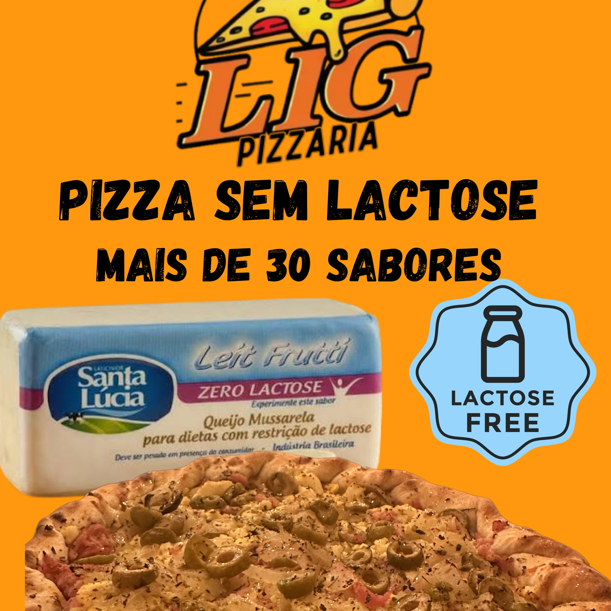 Lig pizza delivery Facebook ad from Jun 24, 2026