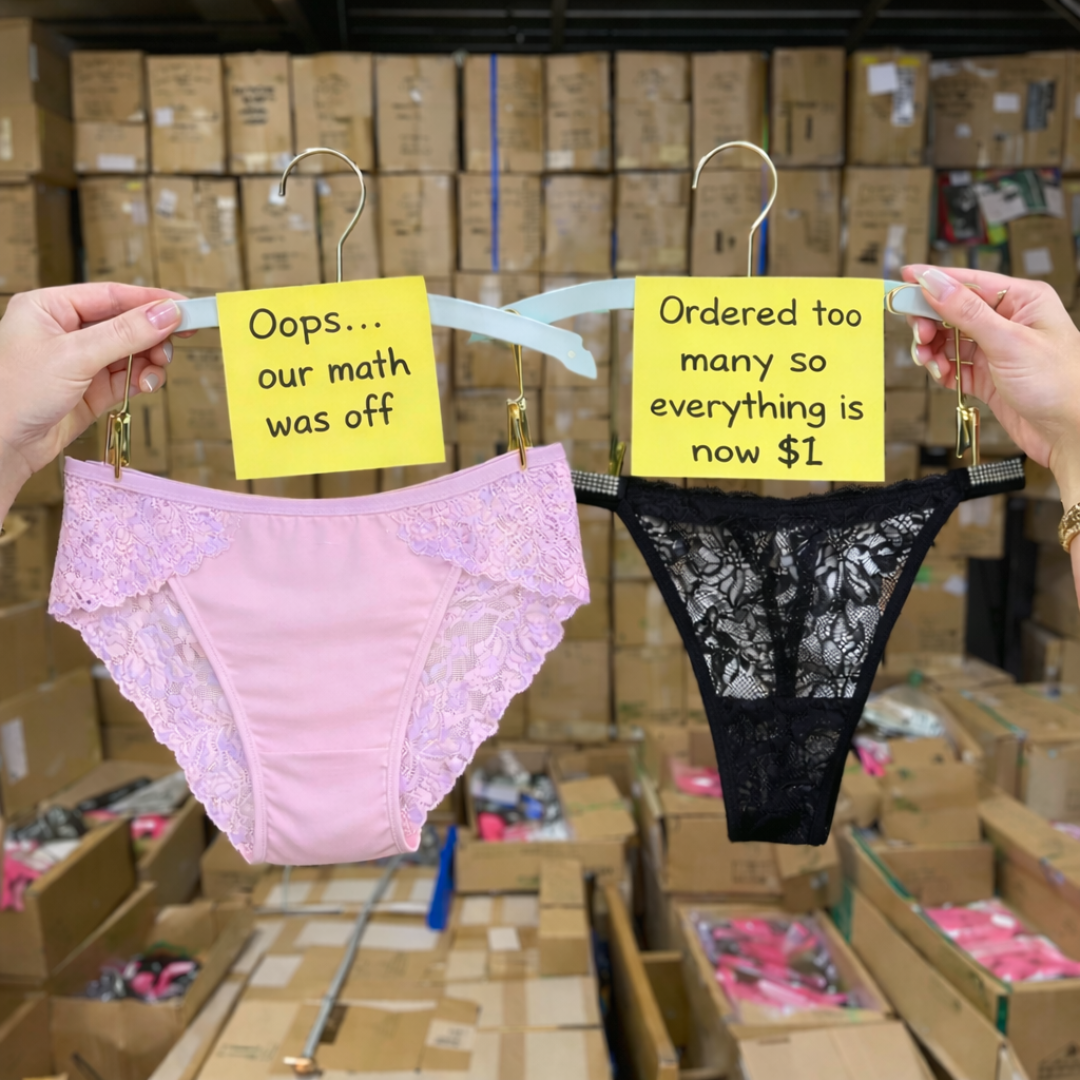 Knotty Facebook ad: $1 Undies Sale