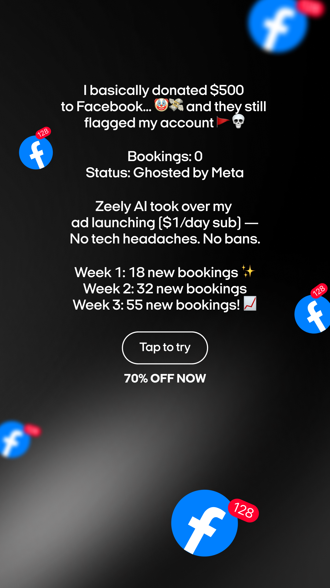 Zeely Facebook ad