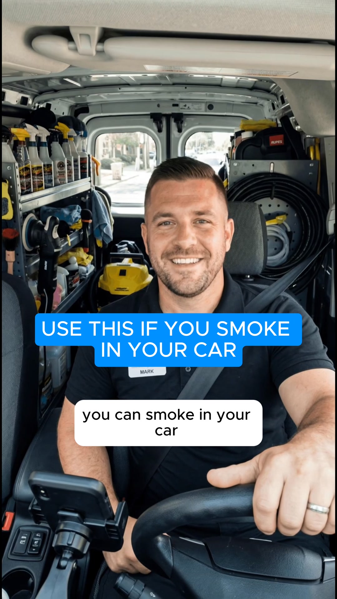 CloBombs - #1 Odor Eliminator in Market Facebook ad: Like you never even smoked in it.