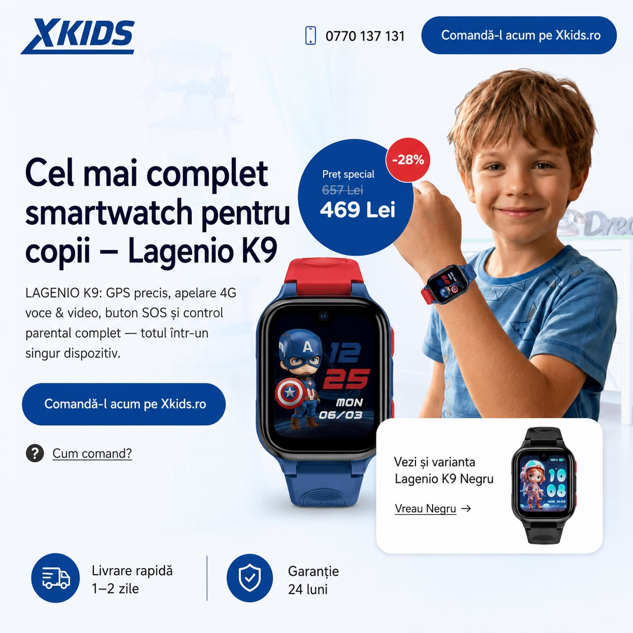 XKids Facebook ad