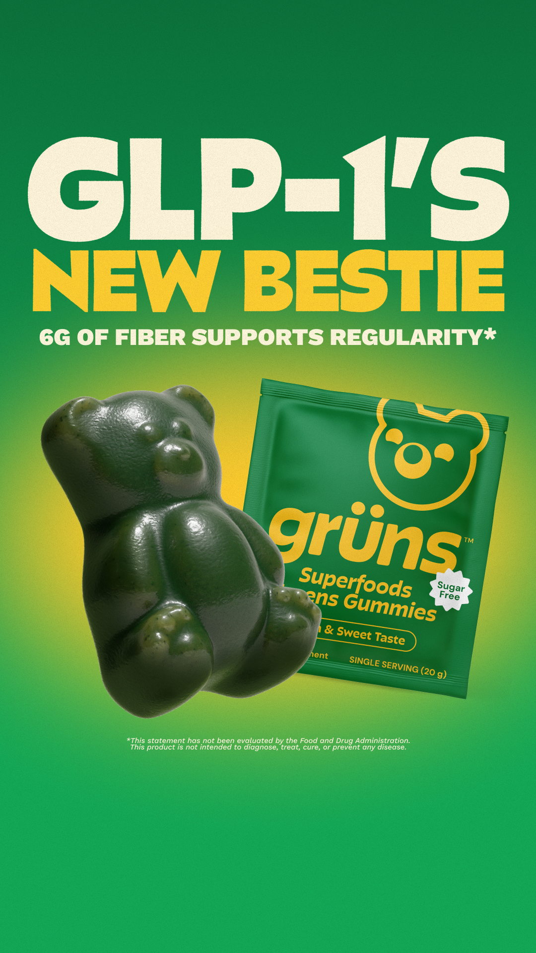 Grüns Facebook ad