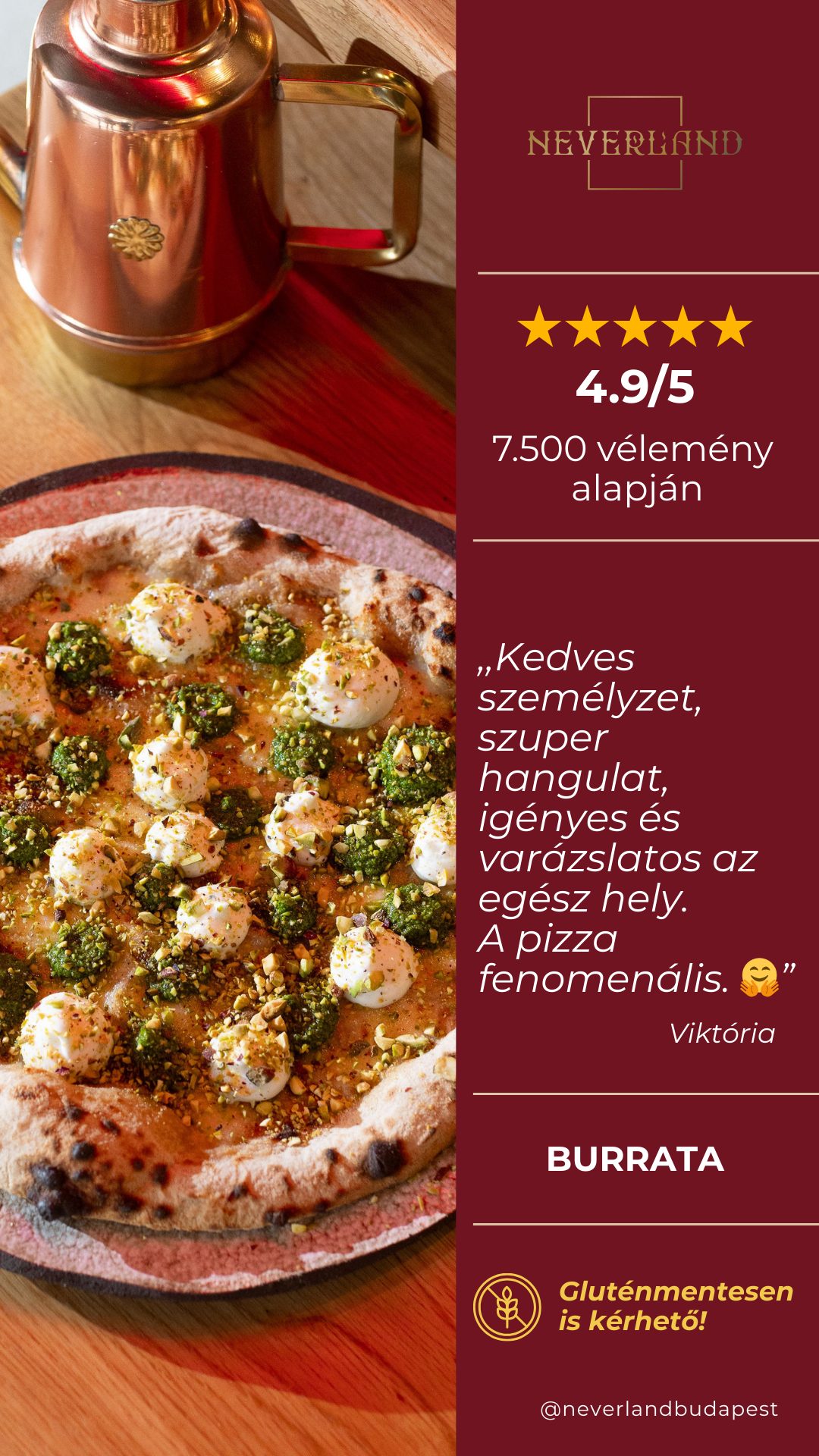 Neverland Bar • Escape Room • Pizzeria Facebook ad