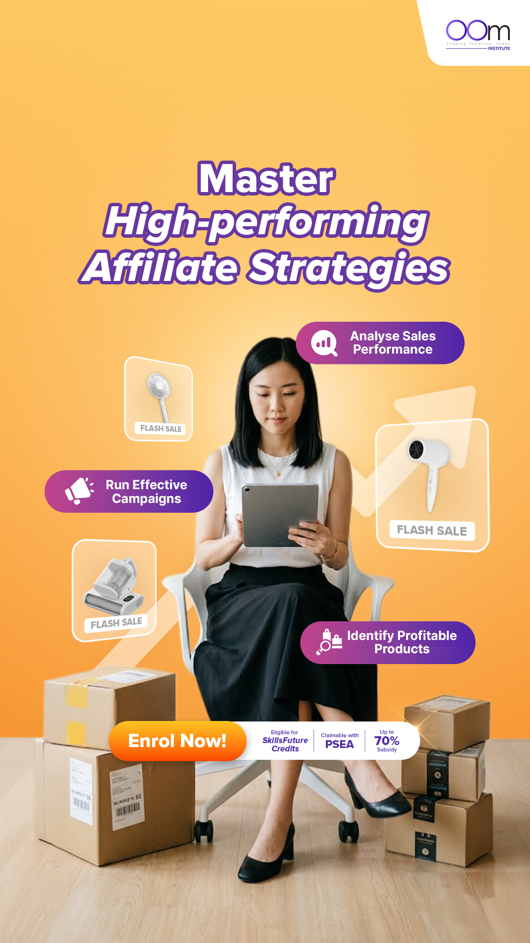 OOm Digital, Tech & AI Institute Facebook ad