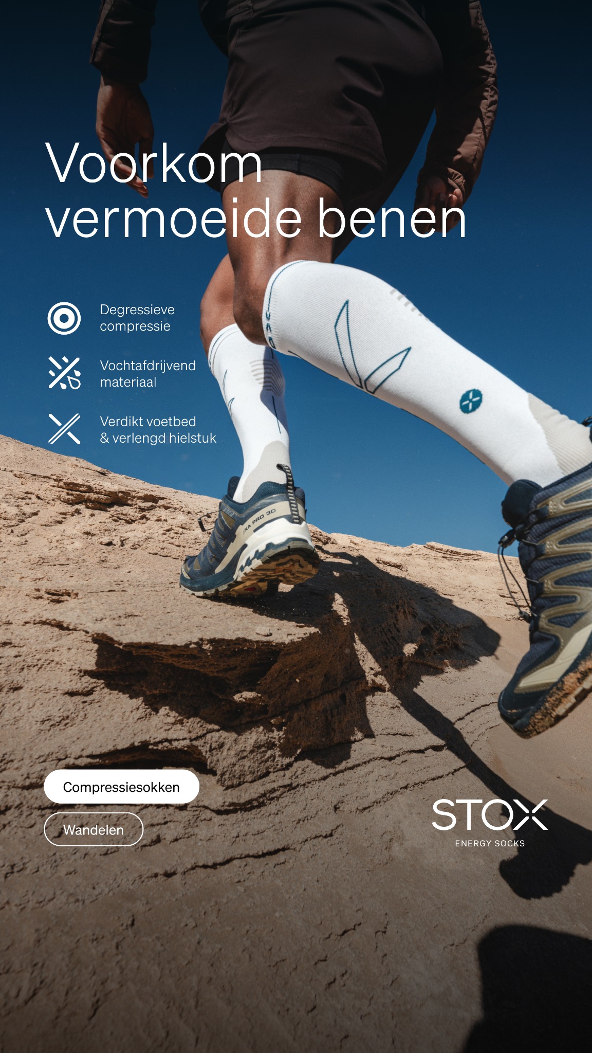 STOX Energy Socks Facebook ad