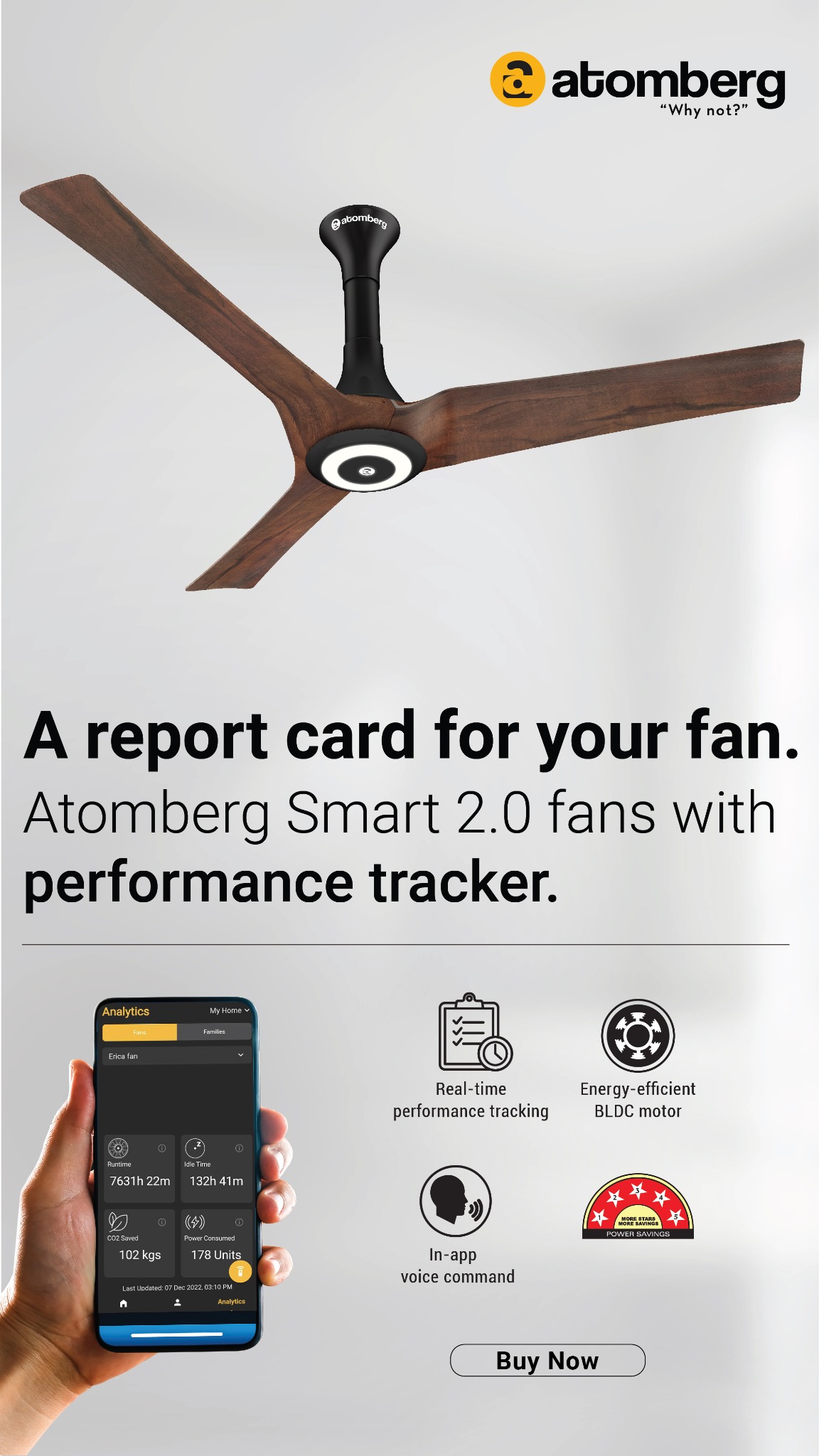 Atomberg Technologies Facebook ad