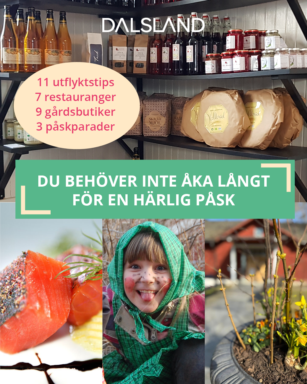 Dalsland Facebook ad: Påsk i Dalsland