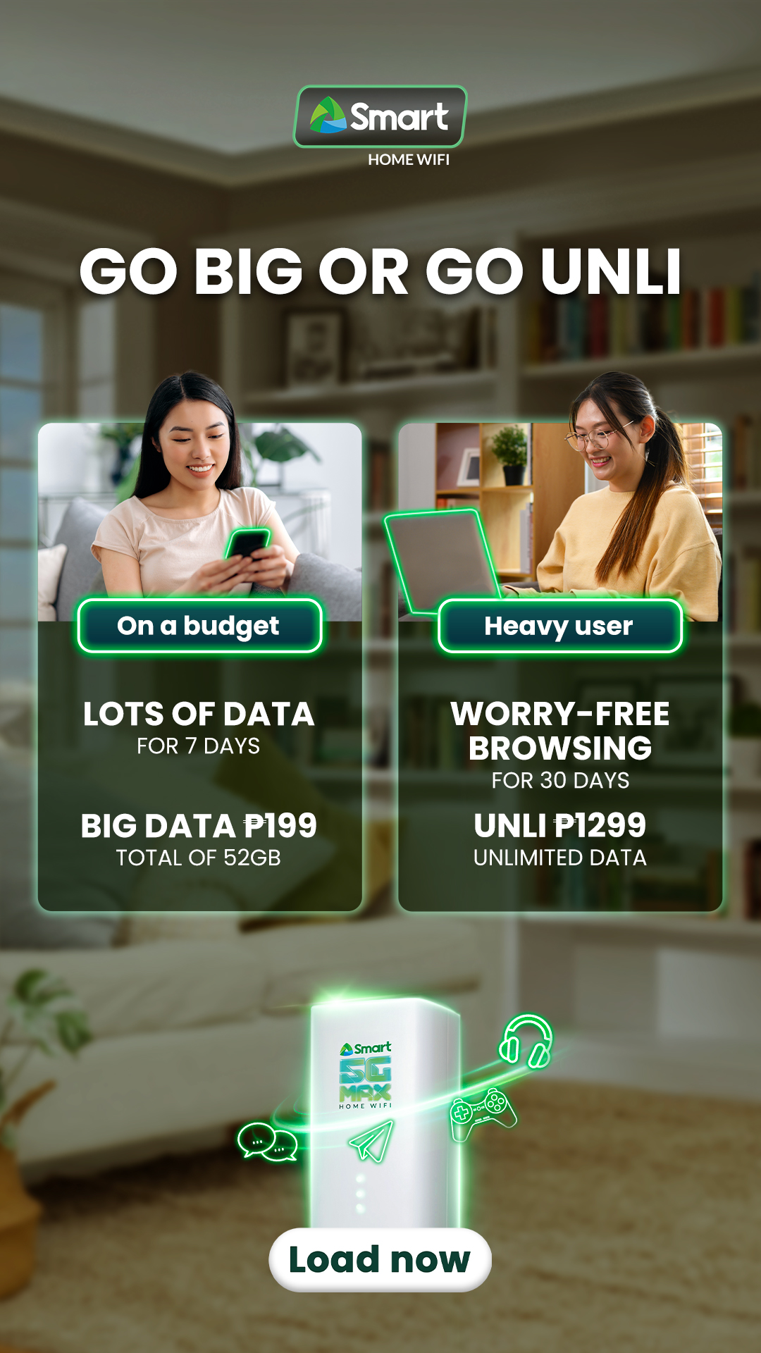 Smart Communications, Inc. Facebook ad