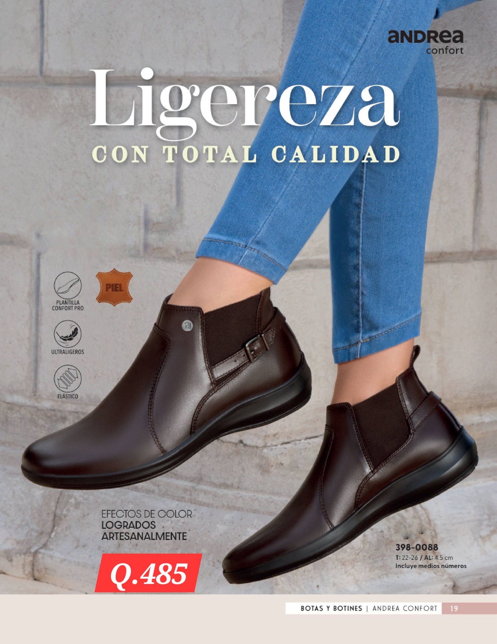 Multimarcas Facebook ad: Botines Confort para Dama
