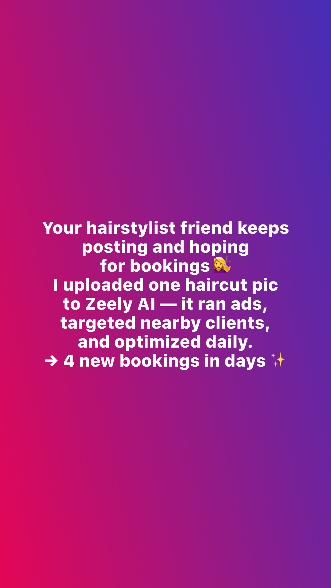 Zeely Facebook ad