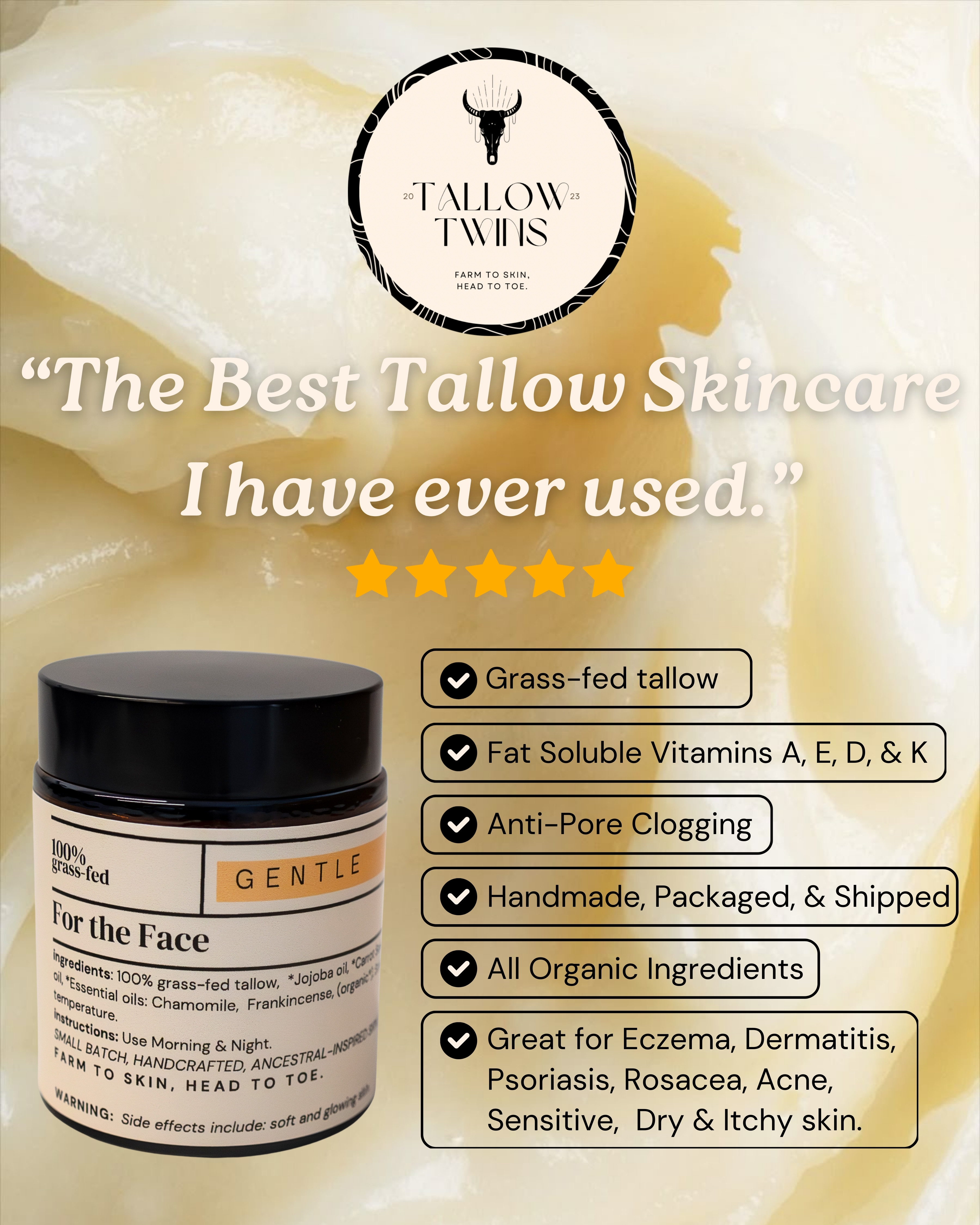 Tallow Twins Facebook ad