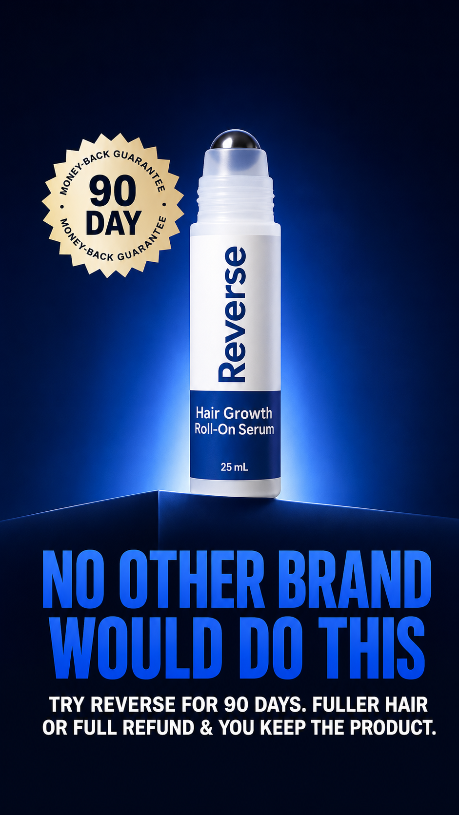 Reverse HairCo Facebook ad